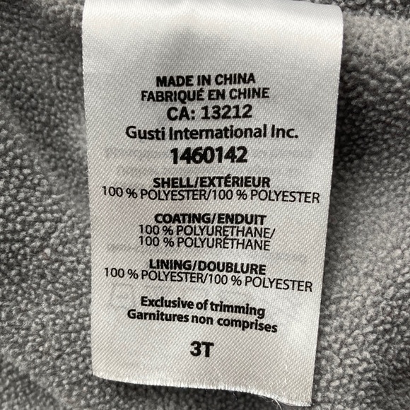 Gusti Dinosaur Rainy Jacket and Pants - Picture 2 of 7